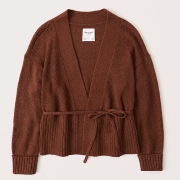 Abercrombie Fitch Tie Wrap Cardigan 